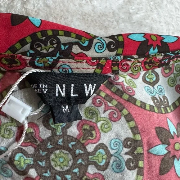 Multicolor Bohemian Tunic Dress - Picture 9 of 9